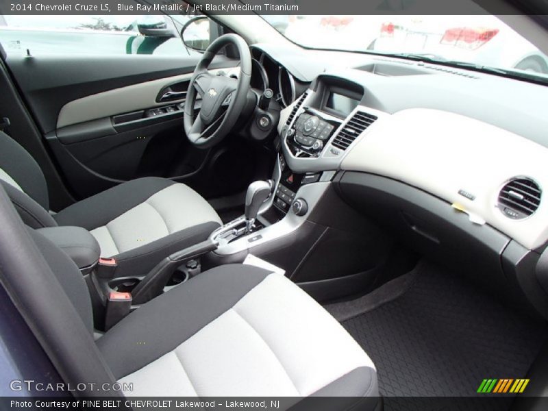 Blue Ray Metallic / Jet Black/Medium Titanium 2014 Chevrolet Cruze LS