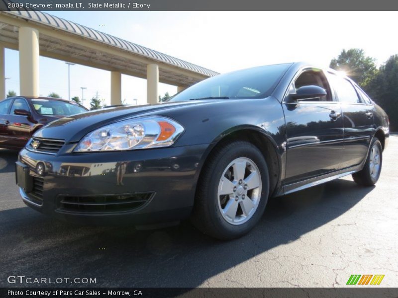 Slate Metallic / Ebony 2009 Chevrolet Impala LT