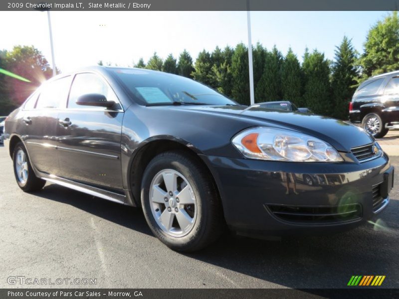 Slate Metallic / Ebony 2009 Chevrolet Impala LT