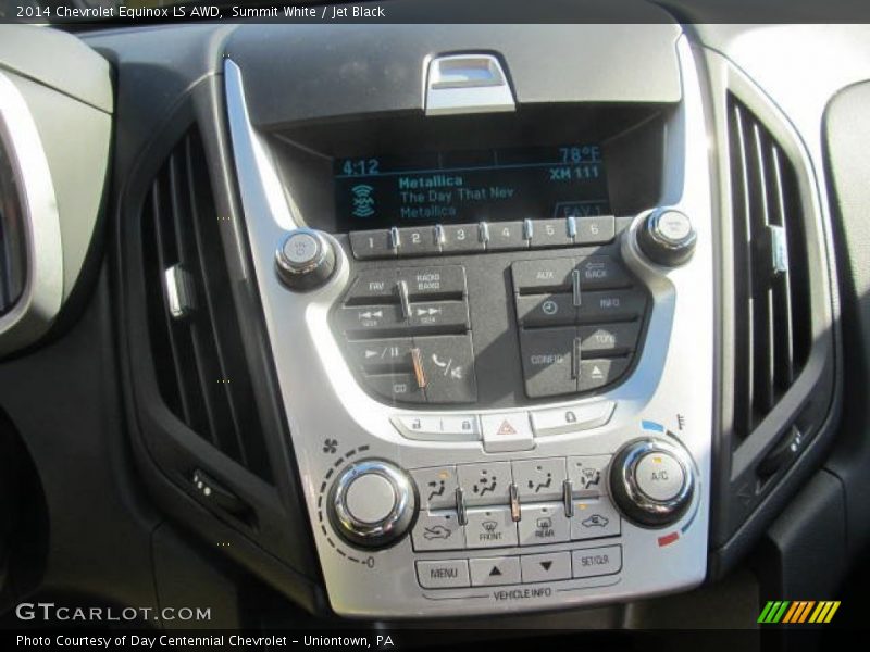 Summit White / Jet Black 2014 Chevrolet Equinox LS AWD