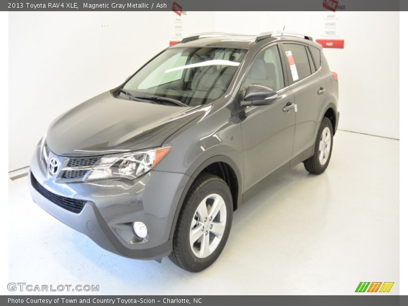 Magnetic Gray Metallic / Ash 2013 Toyota RAV4 XLE