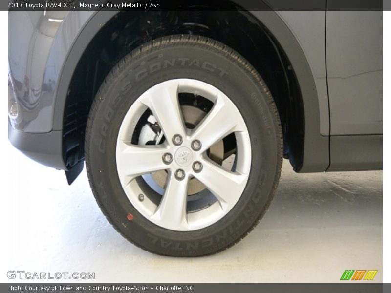 Magnetic Gray Metallic / Ash 2013 Toyota RAV4 XLE