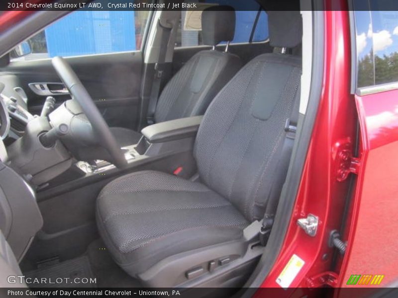 Crystal Red Tintcoat / Jet Black 2014 Chevrolet Equinox LT AWD