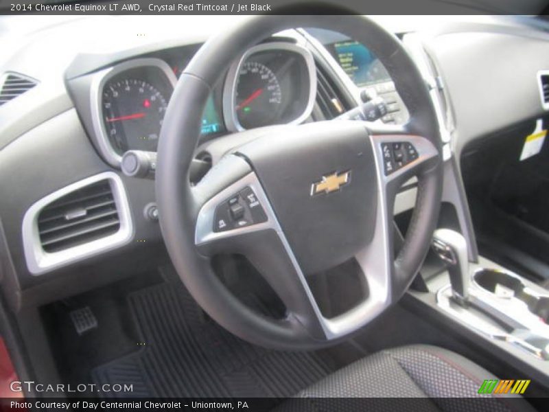 Crystal Red Tintcoat / Jet Black 2014 Chevrolet Equinox LT AWD