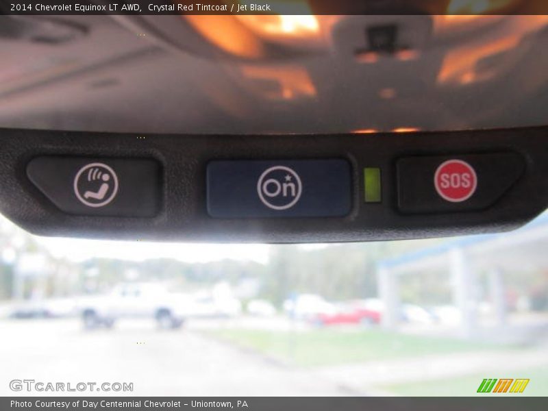 Crystal Red Tintcoat / Jet Black 2014 Chevrolet Equinox LT AWD