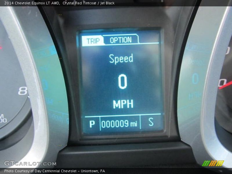 Crystal Red Tintcoat / Jet Black 2014 Chevrolet Equinox LT AWD