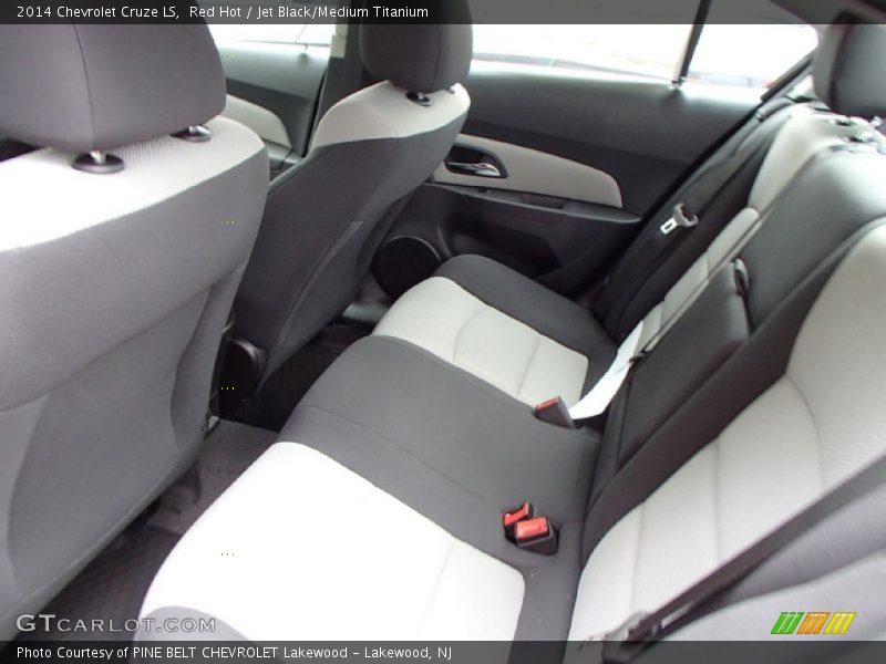 Red Hot / Jet Black/Medium Titanium 2014 Chevrolet Cruze LS