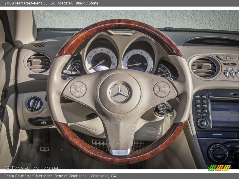  2009 SL 550 Roadster Steering Wheel