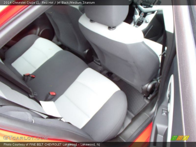 Red Hot / Jet Black/Medium Titanium 2014 Chevrolet Cruze LS