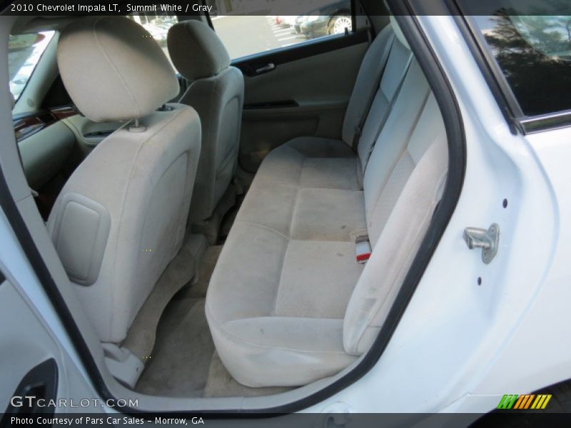 Summit White / Gray 2010 Chevrolet Impala LT