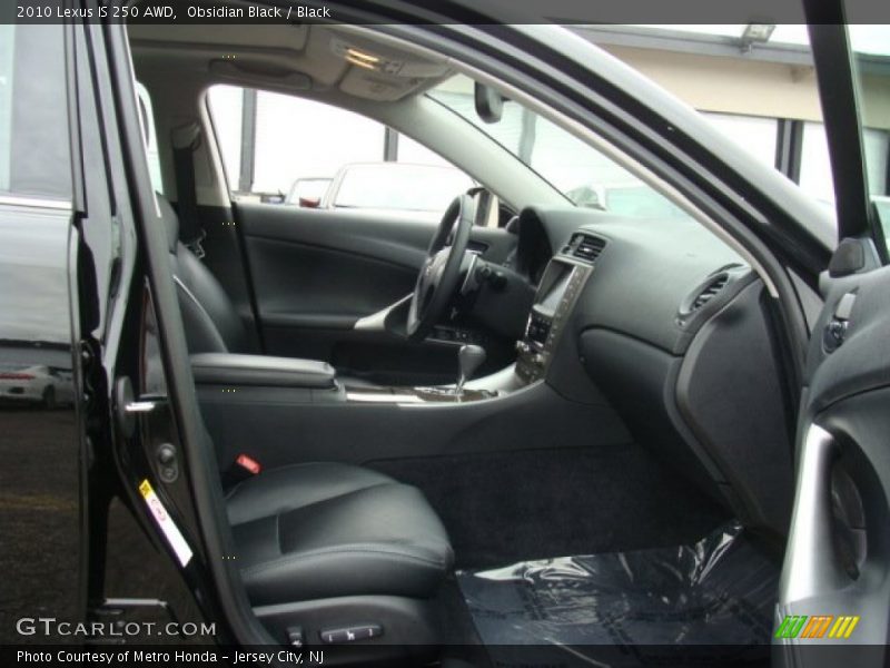 Obsidian Black / Black 2010 Lexus IS 250 AWD