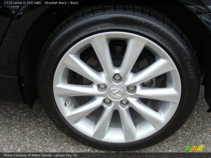Obsidian Black / Black 2010 Lexus IS 250 AWD