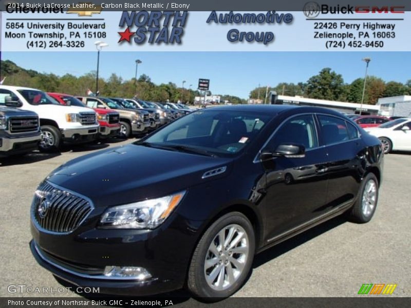 Carbon Black Metallic / Ebony 2014 Buick LaCrosse Leather