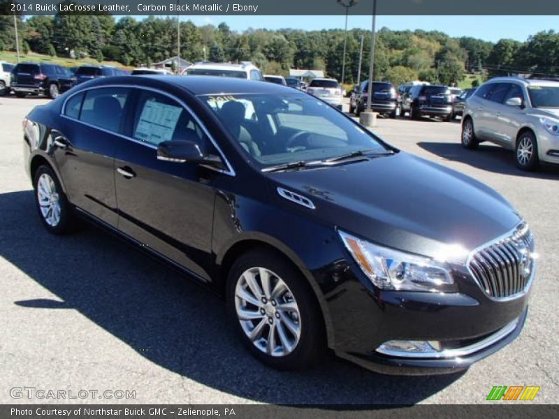 Carbon Black Metallic / Ebony 2014 Buick LaCrosse Leather
