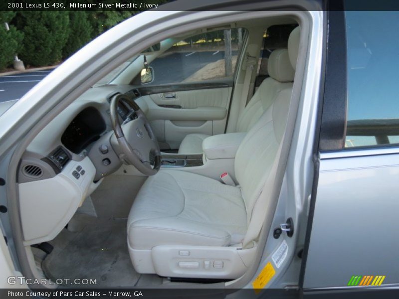 Millenium Silver Metallic / Ivory 2001 Lexus LS 430