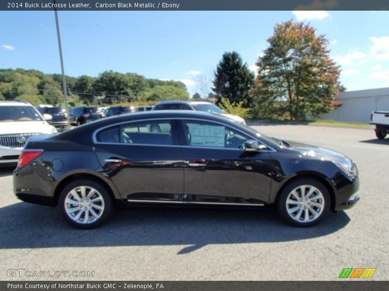 Carbon Black Metallic / Ebony 2014 Buick LaCrosse Leather
