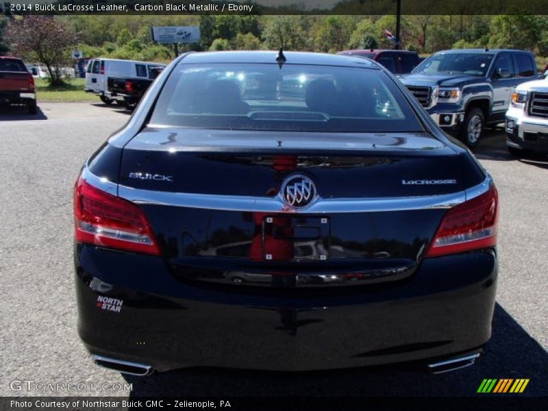Carbon Black Metallic / Ebony 2014 Buick LaCrosse Leather