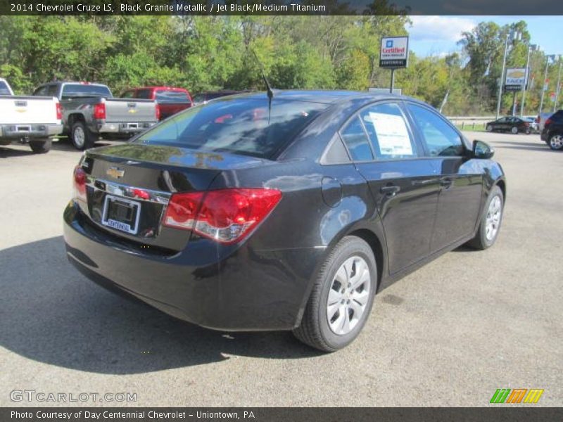 Black Granite Metallic / Jet Black/Medium Titanium 2014 Chevrolet Cruze LS