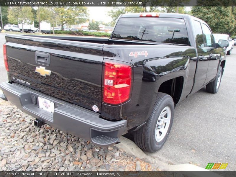 Black / Jet Black/Dark Ash 2014 Chevrolet Silverado 1500 WT Double Cab 4x4