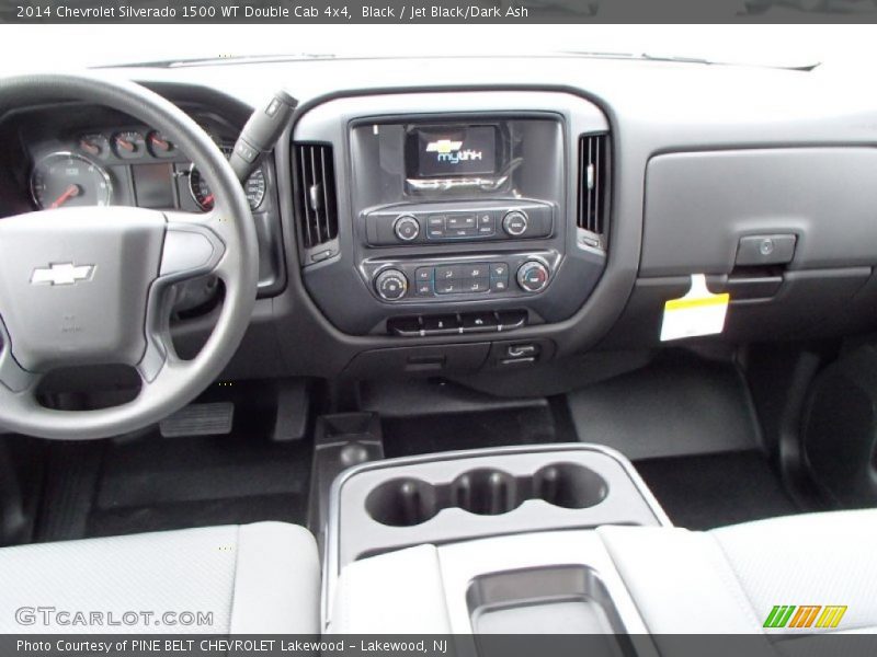 Black / Jet Black/Dark Ash 2014 Chevrolet Silverado 1500 WT Double Cab 4x4