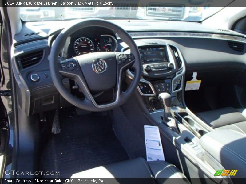 Carbon Black Metallic / Ebony 2014 Buick LaCrosse Leather