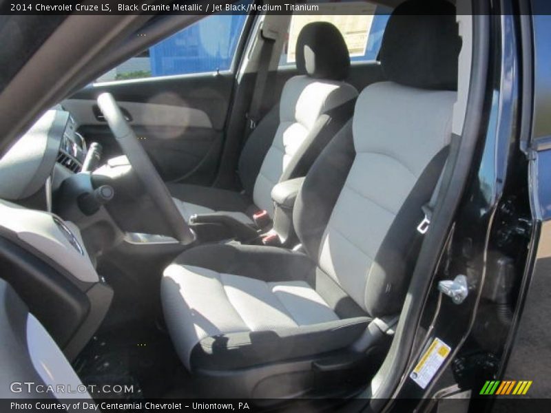 Black Granite Metallic / Jet Black/Medium Titanium 2014 Chevrolet Cruze LS