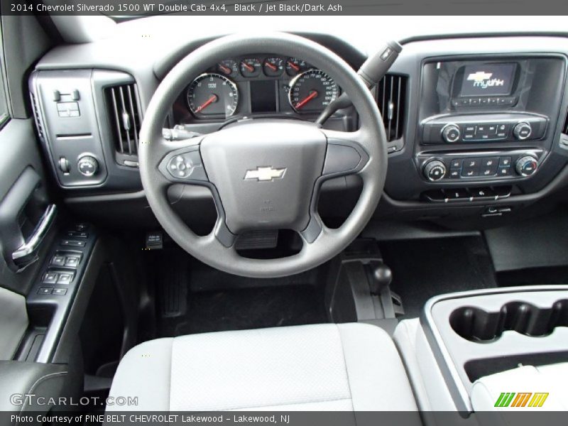 Black / Jet Black/Dark Ash 2014 Chevrolet Silverado 1500 WT Double Cab 4x4