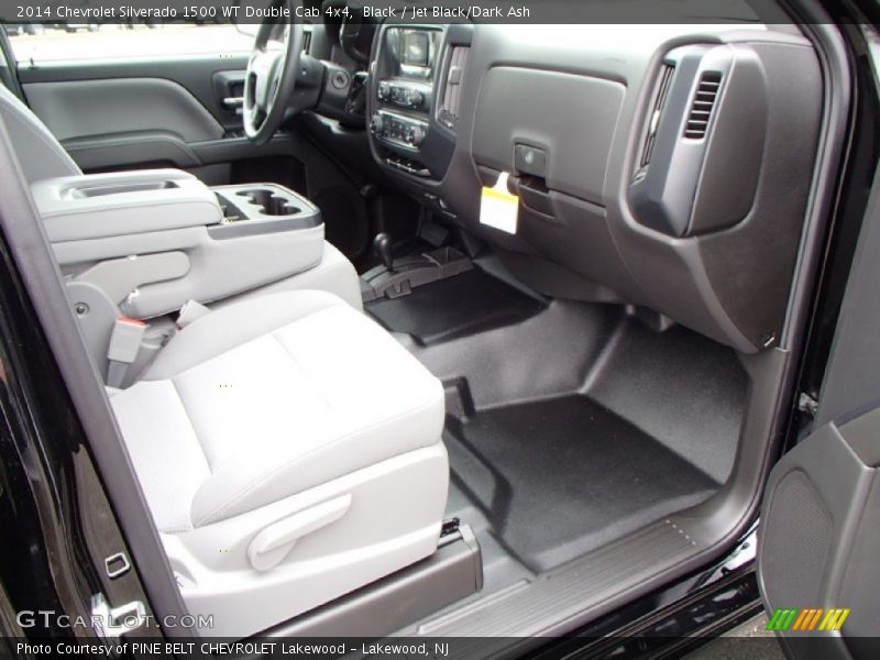 Black / Jet Black/Dark Ash 2014 Chevrolet Silverado 1500 WT Double Cab 4x4
