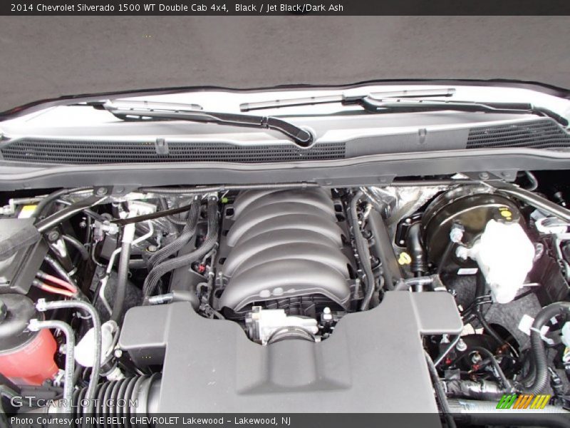 Black / Jet Black/Dark Ash 2014 Chevrolet Silverado 1500 WT Double Cab 4x4