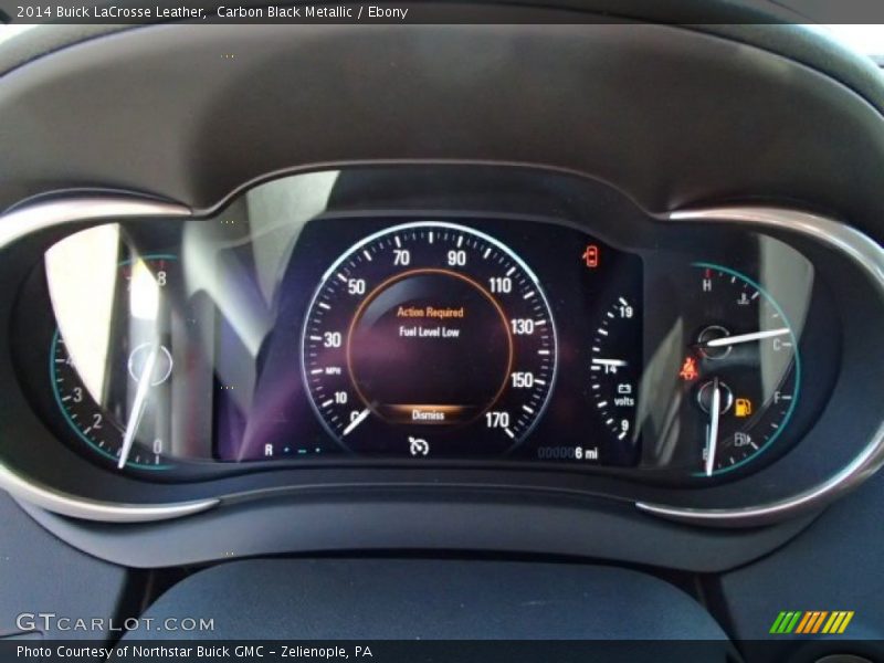  2014 LaCrosse Leather Leather Gauges