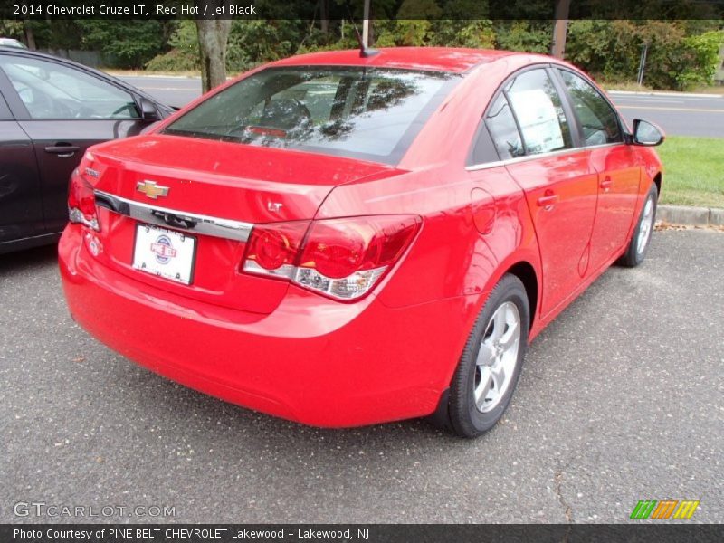 Red Hot / Jet Black 2014 Chevrolet Cruze LT