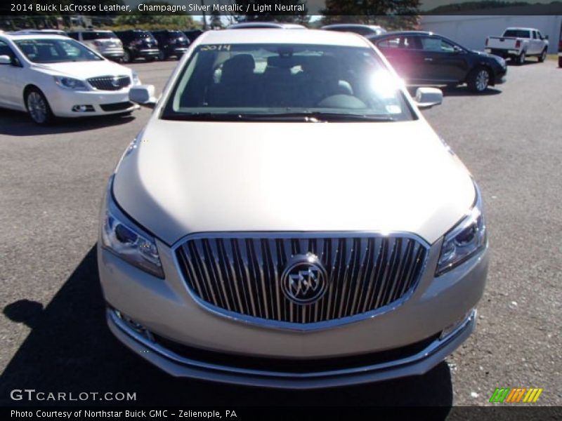 Champagne Silver Metallic / Light Neutral 2014 Buick LaCrosse Leather
