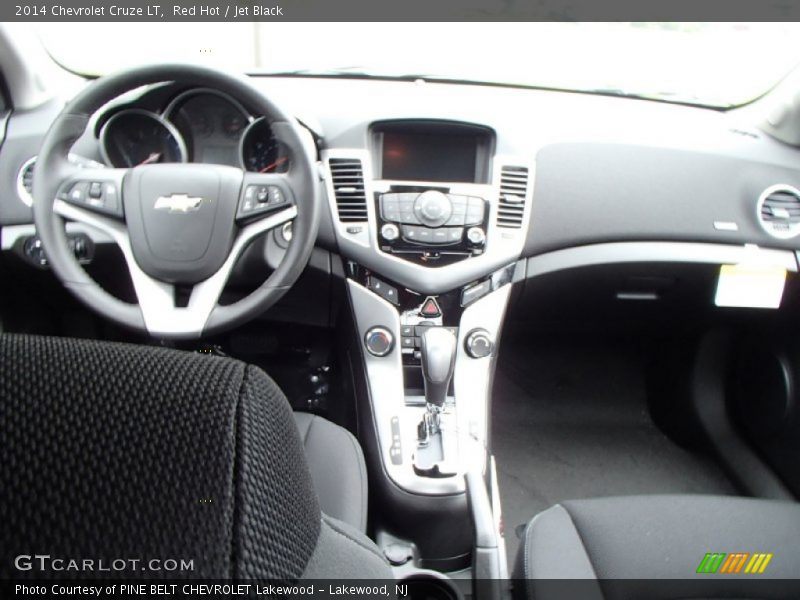 Red Hot / Jet Black 2014 Chevrolet Cruze LT