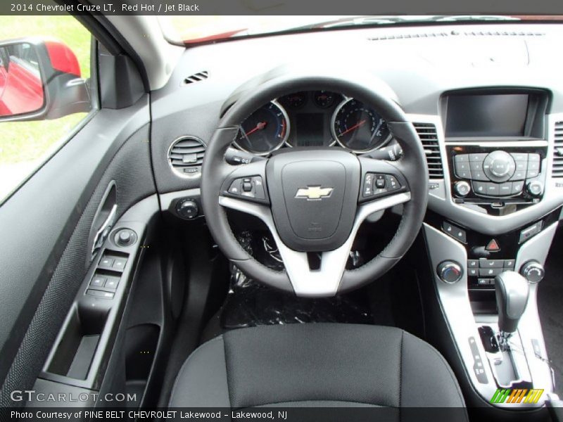 Red Hot / Jet Black 2014 Chevrolet Cruze LT