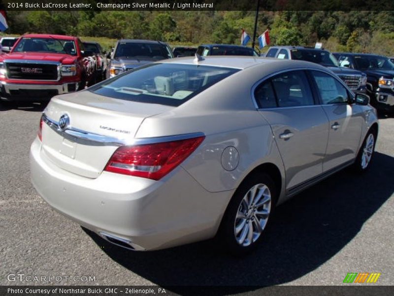Champagne Silver Metallic / Light Neutral 2014 Buick LaCrosse Leather