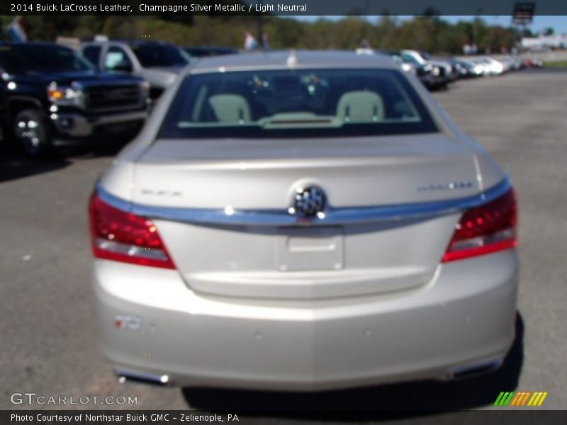 Champagne Silver Metallic / Light Neutral 2014 Buick LaCrosse Leather