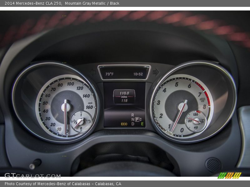 Mountain Gray Metallic / Black 2014 Mercedes-Benz CLA 250