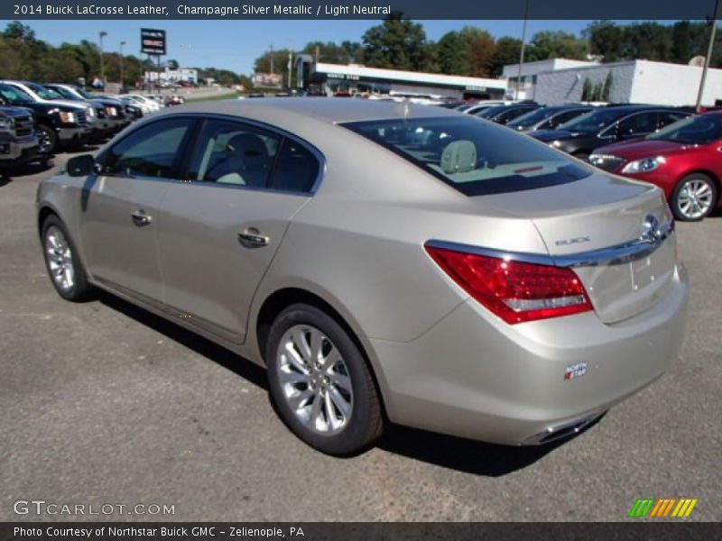 Champagne Silver Metallic / Light Neutral 2014 Buick LaCrosse Leather