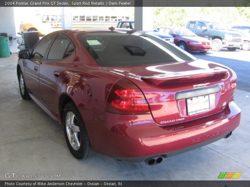 Sport Red Metallic / Dark Pewter 2004 Pontiac Grand Prix GT Sedan