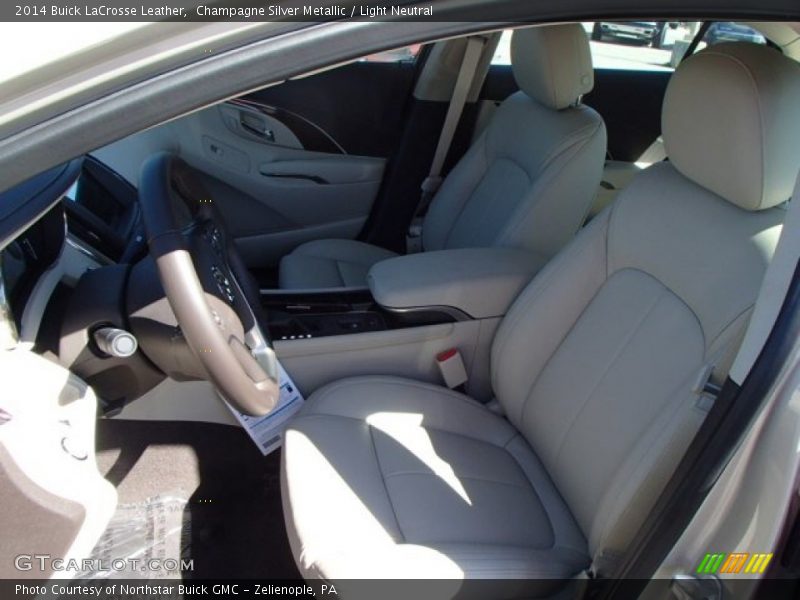 Champagne Silver Metallic / Light Neutral 2014 Buick LaCrosse Leather