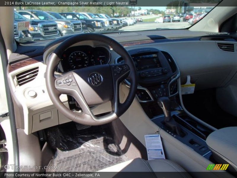 Champagne Silver Metallic / Light Neutral 2014 Buick LaCrosse Leather