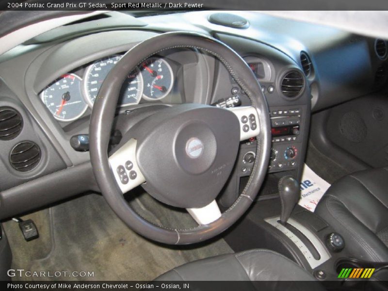 Sport Red Metallic / Dark Pewter 2004 Pontiac Grand Prix GT Sedan