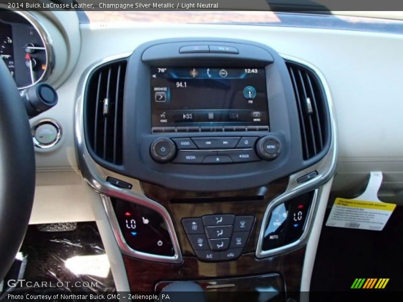 Champagne Silver Metallic / Light Neutral 2014 Buick LaCrosse Leather