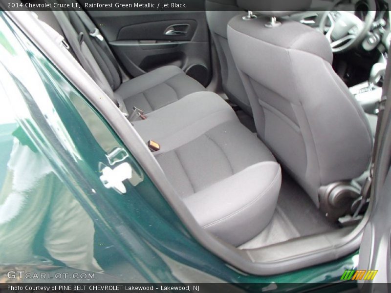 Rainforest Green Metallic / Jet Black 2014 Chevrolet Cruze LT