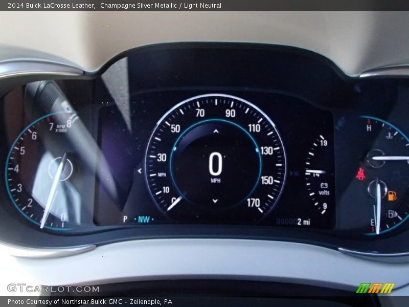  2014 LaCrosse Leather Leather Gauges