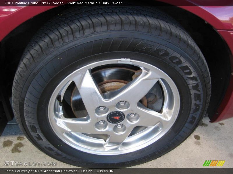 Sport Red Metallic / Dark Pewter 2004 Pontiac Grand Prix GT Sedan