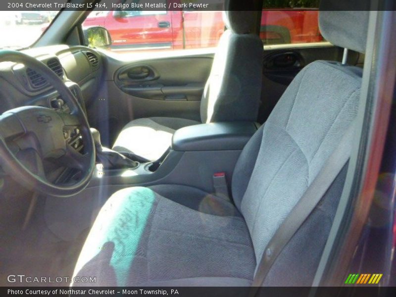 Indigo Blue Metallic / Dark Pewter 2004 Chevrolet TrailBlazer LS 4x4