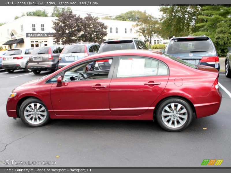  2011 Civic EX-L Sedan Tango Red Pearl