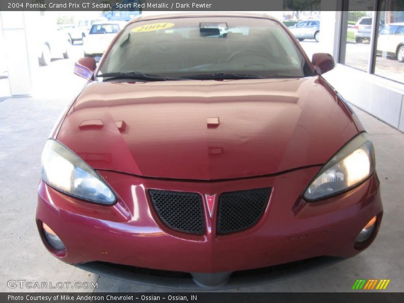 Sport Red Metallic / Dark Pewter 2004 Pontiac Grand Prix GT Sedan