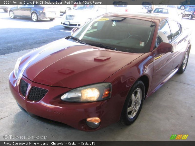 Sport Red Metallic / Dark Pewter 2004 Pontiac Grand Prix GT Sedan